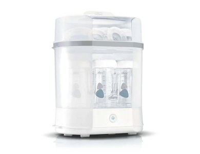 Chicco Steam Steriliser, Ηλεκτρικός Αποστειρωτής 3 σε 1, (D10-07391-10), 1τμχ
