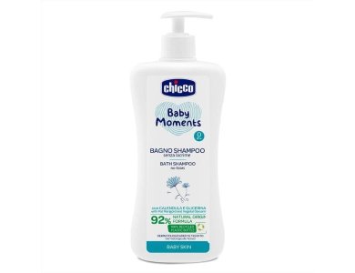 Chicco Baby Moments Αφρόλουτρο - Σαμπουάν 0m+, 750ml