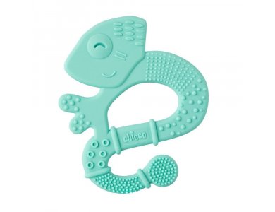 Chicco Μασητικός Κρίκος Οδοντοφυΐας Σιλικόνης Super Soft σε Σχήμα Ιγκουάνα 2m+, 1τμχ