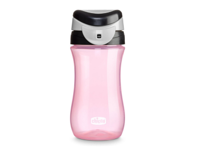 Chicco Παιδικό Ποτηράκι από Πλαστικό Ροζ για 24m+, 350ml, 1τμχ
