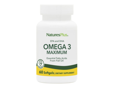 Nature's Plus Omega-3 Maximum, Ωμέγα 3 Λιπαρά, 60softgels