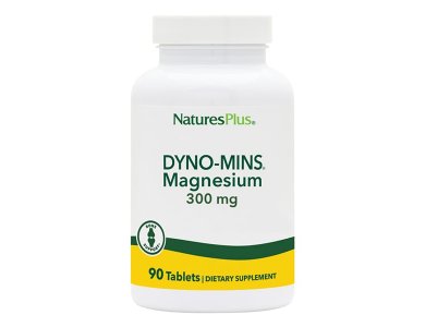 Nature's Plus Dyno Mins Magnesium 300mg, Μαγνήσιο, 90tabs