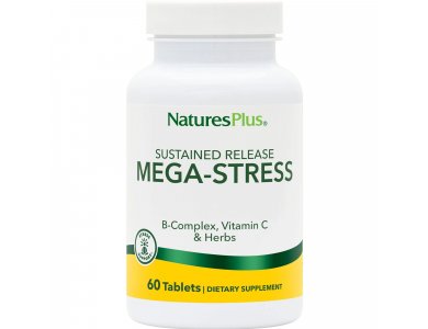 Nature's Plus Mega Stress, Συμπλήρωμα για την Υποστήριξη σε Άγχος & Stress , 60tabs
