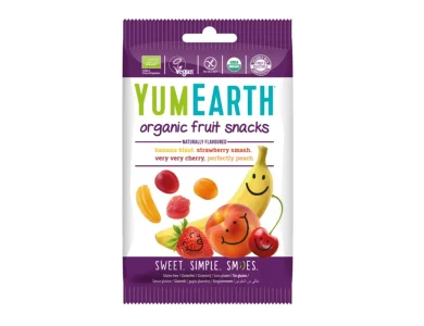 Yumearth Organic Fruit Snacks Βιολογικά Σνακ Φρούτων, 50gr
