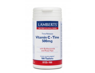 Lamberts Vitamin C Time Release 500mg 100tabs