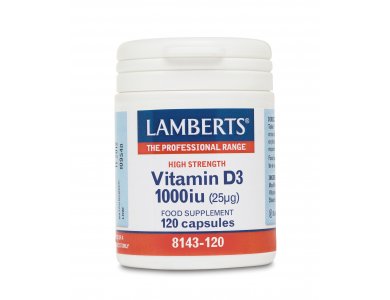 Lamberts Vitamin D3 1000iu 120tabs