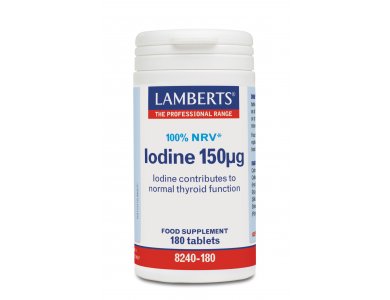 Lamberts Iodine 150μg 180tabs