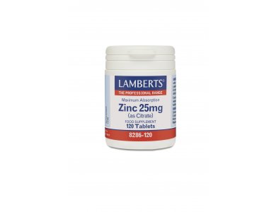 Lamberts Zinc 25mg 120tabs