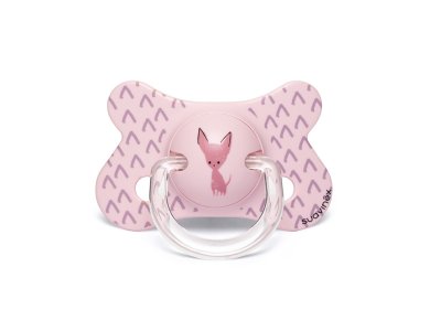 Suavinex Ανατομική Πιπίλα Σιλικόνης, Chihuahua Pink 4-18m