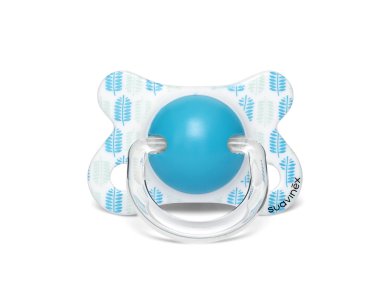 Suavinex Round Teat Basic Fusion Physio Πιπίλα Σιλικόνης 2-4m