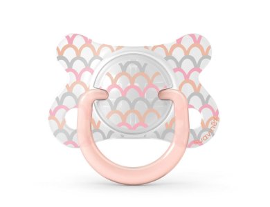 Suavinex Πιπίλα Σιλικόνης Scale Pink, για 2-4 μηνών