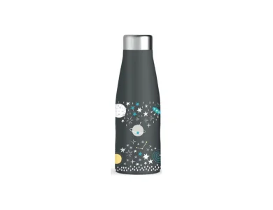 Suavinex Steel Bottle, Θερμός Inox, Space Grey, 500ml