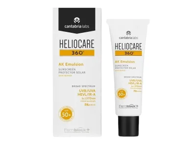 Heliocare 360 AK Emulsion SPF50+, Αντηλιακό για Πολύ Υψηλή Προστασία & Επανόρθωση, 50ml