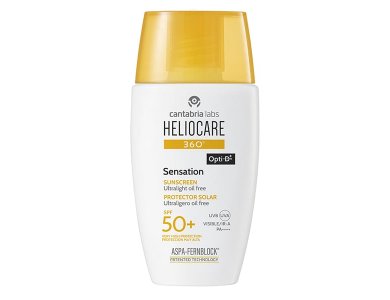 Heliocare 360° Sensation SPF50+, Αντιηλιακό Προσώπου, 50ml