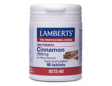 Lamberts Cinnamon 2500mg 60tabs
