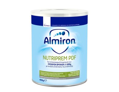 Almiron Nutriprem PDF για τη Διατροφική Αγωγή των Πρόωρων Βρεφών, 400gr