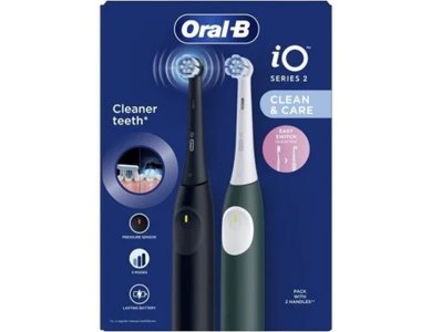 Oral-B iΟ Duo Series 2 Clean & Care Pack Ηλεκτρικές Οδοντόβουρτσες, 2τεμ