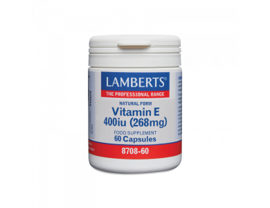 Lamberts Natural Form Vitamin E 400iu 60caps