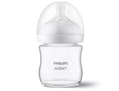 Philips Avent Natural Response (SCY930/01) Μπιμπερό Γυάλινο 0m+, 120ml