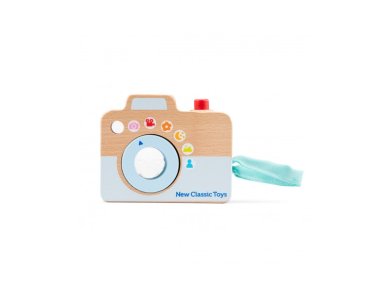 New Classic Toys Educational Wooden Camera Ξύλινη Κάμερα 18m+, 1τμχ