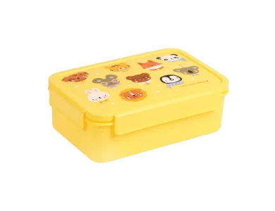 A Little Lovely company, Δοχείο φαγητού Bento Lunch box Animal Friends, 1τμχ