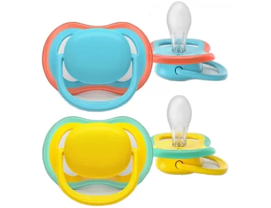 Philips Avent Ultra Air 18m+ Ορθοδοντική Πιπίλα Σιλικόνης, 2τμχ