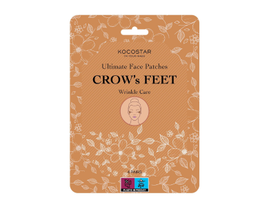 Kocostar Ultimate Face Patches Crow's Feet Wrinkle Care, Αντιρυτιδικά Επιθέματα Ματιών, 4 ζεύγη