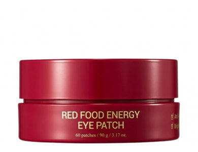 Yadah Red Food Energy Eye Patch, Επιθέματα Ματιών για Λάμψη, 60τμχ