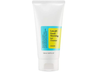 Cosrx Low pH Good Morning Gel Cleanser Για καθαρό, μεταξένιο και λαμπερό πρόσωπο, 150ml