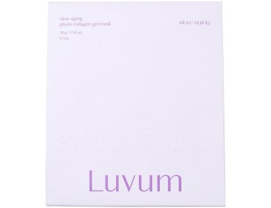 Luvum Phyto Collagen Gel Mask Αντιγηραντική Μάσκα Προσώπου, 5τμχ