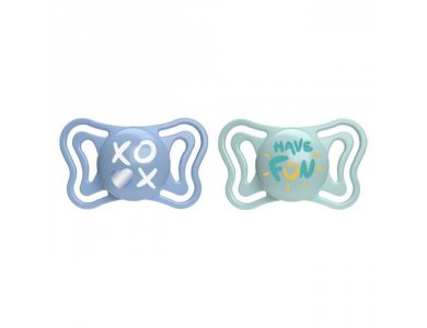 Chicco Physio Forma Light Εργονομική Πιπίλα με Θηλή Σιλικόνης για Ηλικίες 6-16m, 2τμχ