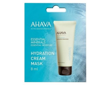 Ahava Time To Hydrate Hydration Cream Mask, Μάσκα Άμεσης Ενυδάτωσης, 8ml
