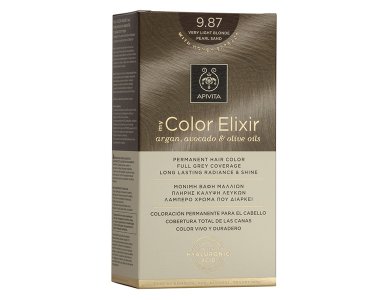 Apivita My Color Elixir N9.87 Ξανθό Πολύ Ανοιχτό Περλέ Μπέζ 50 & 75ml