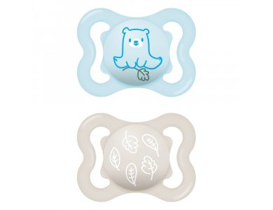 Mam Supreme. Πιπίλα Σιλικόνης 2-6m, 2τεμ