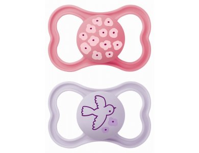 Mam Supreme, Πιπίλα Σιλικόνης 16m+, 2τεμ