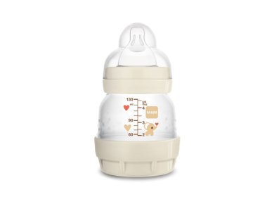 Mam Easy Start Anti-Colic Better Together Μπιμπερό Πλαστικό 0m+ Γκρί, 130ml.