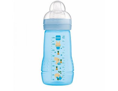 Mam Easy Active, Μπιμπερό με θηλή σιλικόνης 2m+, 270ml