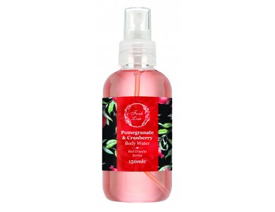 Fresh Line  Pomegranate & Cranberry Body Water, Ρόδι & Κράνμπερι 150ml