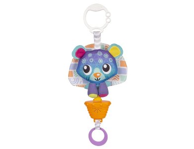 PlayGro Polar Pals Musical Pullstring Bear Κρεμαστό Μουσικό Αρκουδάκι με Κλιπ, 1τμχ