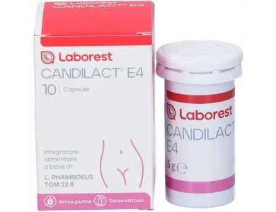 Laborest Candilactom, Συμπλήρωμα Διατροφής Για Την Ισορροπία Της Κολπικής Και Εντερικής Μικροβιότητας, 10 τμχ