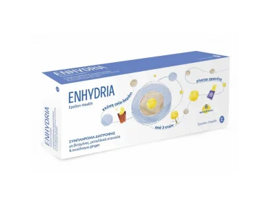 Epsilon Health Enhydria Αναπλήρωση Ηλεκτρολυτών Κατά της Ναυτίας & του Εμετού, 6 Φακελίσκοι
