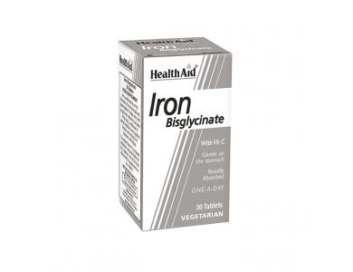 Health Aid Iron Bisglycinate 30tabs