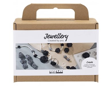 DIY Μίνι Σετ Κατασκευής Κοσμημάτων, Τριαντάφυλλα, 1πακ