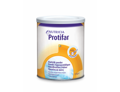 Nutricia Protifar Υπερπρωτεϊνικό Θρεπτικό Σκεύασμα σε μορφή σκόνη, 225gr