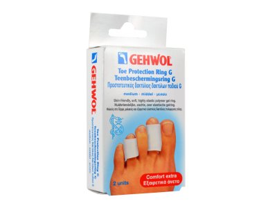 Gehwol Toe Protection Ring G Medium, Προστατευτικός δακτύλιος δακτύλων ποδιού G (36mm), 2τμχ