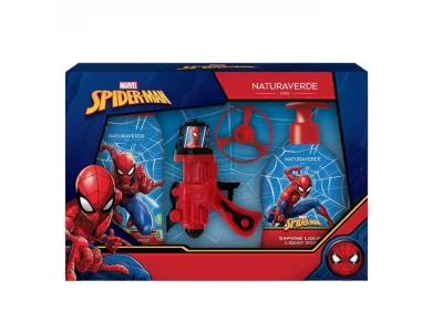 Naturaverde Παιδικό Σετ με Αφρόλουτρο 250ml + Σαμπουάν 250ml Marvel Spiderman & Δώρο