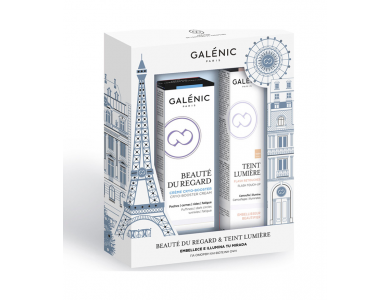Galenic Set Beaute du Regard Creme Cryo-Booster Κρέμα Ματιών Πολλαπλής Δράσης 15ml & ΔΩΡΟ Teint Lumiere Flash Touch-Up Πινέλο