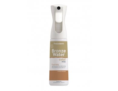 Frezyderm Water Color Mist, Αυτομαυριστικό για Ομοιόμορφο Φυσικό Bronze Χρώμα στην Επιδερμίδα, 300ml