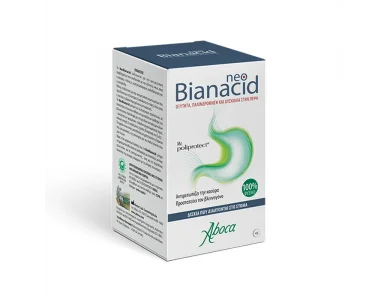 Aboca Neo Bianacid για την Οξύτητα & Παλινδρόμηση του Γαστροοισοφαγικού Βλεννογόνου, 45 chew. tabs