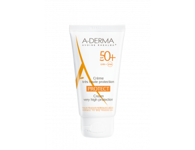 A-derma PROTECT Crème visage SPF 50+ 40ml